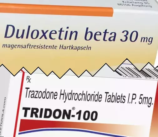 Duloxétine contre Trazodone