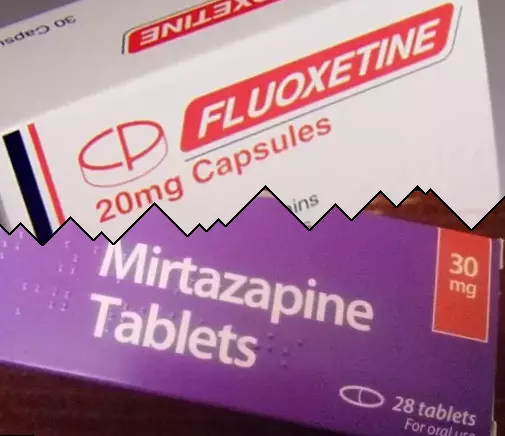 Fluoxétine contre Mirtazapine