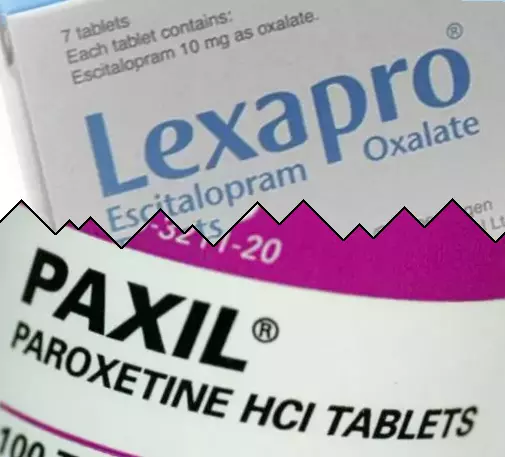 Lexapro contre Paxil