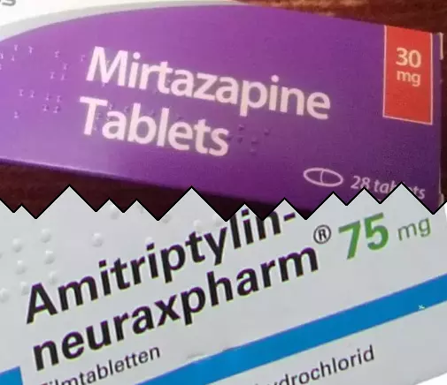 Mirtazapine contre Amitriptyline