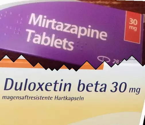 Mirtazapine contre Duloxétine