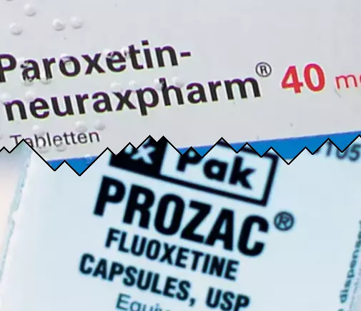 Paroxétine contre Prozac