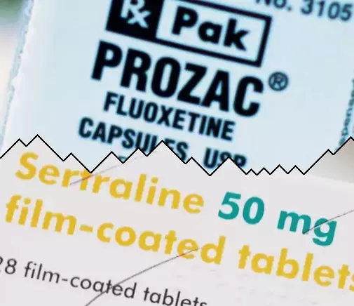 Prozac contre Sertraline