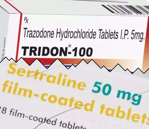 Trazodone contre Sertraline